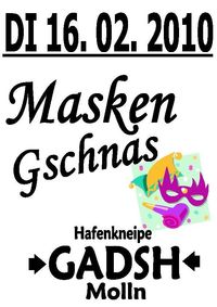 Masken G´schnas@Gadsh