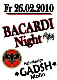 Bacardi Night@Gadsh