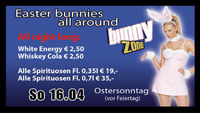 Easter bunnies all around@Lava Lounge Linz