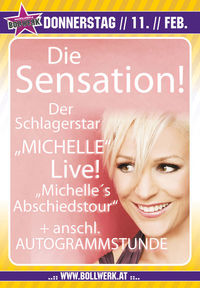 Schlagerstar Michelle live@Bollwerk Klagenfurt
