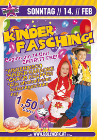 Kinderfasching!@Bollwerk Klagenfurt