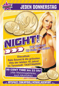 99 Cent Night!@Bollwerk Klagenfurt