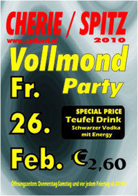 Vollmond Party@Tanzcafe Cherie Spitz