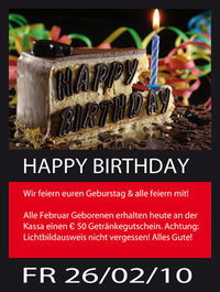 Happy Birthday@Funhouse Wien