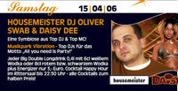 Housemeister Dj Oliver Swab@Musikpark-A1