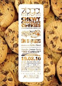 Ziaga. Feeds You Chewy Chocolate Cookies@MS Catwalk