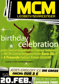 Birthday Celebration@MCM Leoben