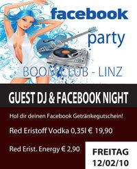 Facebook Party@Boom Linz