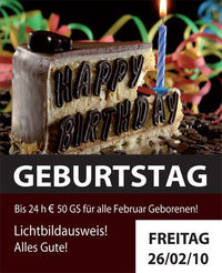 Geburtstag