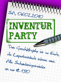 Inventur Party