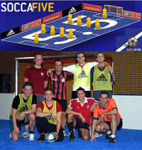 SOCCAFIVE - Meisterfeier@SoccaFive Halle