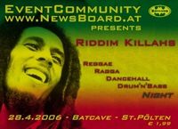 Newsboard presents Ragga,Reggae,Dan@Batcave