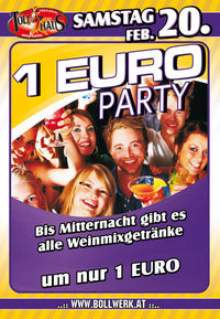 €1,- Party@Tollhaus Wolfsberg