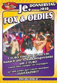 Fox und Oldies Night@Tollhaus Wolfsberg