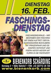 Faschingsdienstag@Bienenkorb Schärding