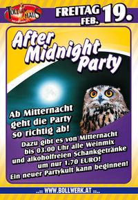 After Midnight Party!@Tollhaus Neumarkt