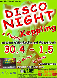 Disco Night Keppling@Mehrzweckhalle 