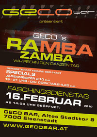 Geco's Ramba Zamba@Geco Bar
