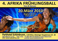 4. Afrika Frühlingsball@Parkhotel Schönbrunn