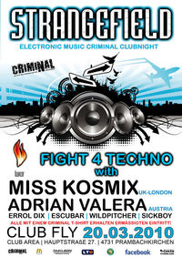 Strangefield Electronic Music Criminal Clubnight