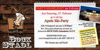 Aprés Ski Party@Bockstadl