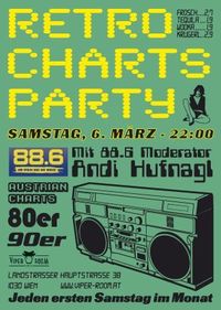 88.6 Retro Charts Party@Weberknecht