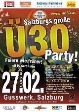 Salzburgs große ü30 Party@Gusswerk