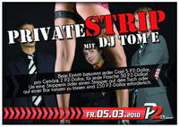 Private Strip mit DJ Tom E