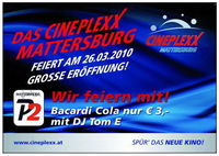 Cineplexx Eröffnungsfeier im P2@Disco P2