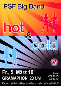 PSF Big Band live - Hot & Cold@Gramaphon Events & Kongresse