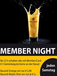 Member Night@Lava Lounge Linz