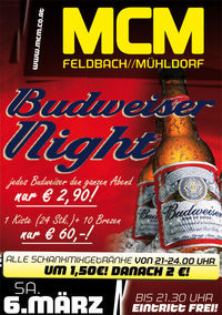 Budweiser Night!