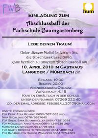 Abschlussball Fachschule BGB@Eckerwirt 