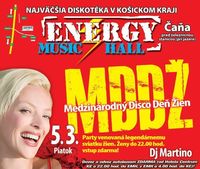 Medzinárodni Disco Deň Žien@Energy Music Hall