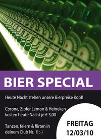 Bier Special@Boom Linz