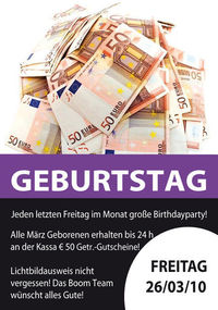 Geburtstag