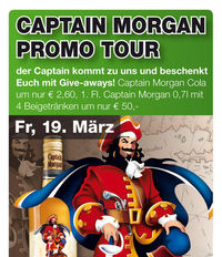 Captain Morgan Promo Tour