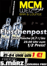 Flaschenpost@MCM Weiz light