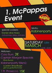 1. McPappas Event@McPappas Schnellimbiss