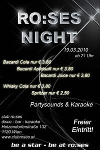 ro:ses night@ro:ses disco - bar - karaoke