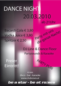 Dance Night@ro:ses disco - bar - karaoke