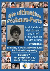 Die ultimative Pözhaum-Party@Erlebnisbad Ebergassing