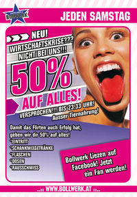 -50% auf Alles!@Bollwerk Liezen