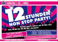 12 Stunden Non-Stop Party!
