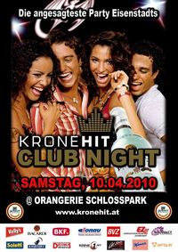 Kronehit Club Night@Orangerie Eisenstadt