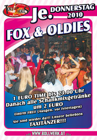 Fox und Oldies Night@Tollhaus Wolfsberg