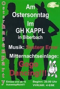 Osterhasen Party@Kappl