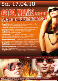 Gaga Mania Reloaded@Bali  Eggenfelden