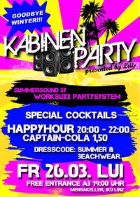 Kabinenparty!@JKU - Mensa / LUI