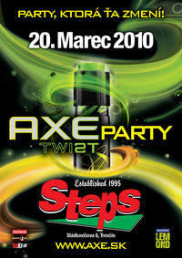 Axe Twist party Trenčín@Steps Club